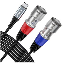 USB C to XLR Male Adapter Cable 32Bit/384Khz
