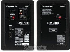 Pioneer DJ DM-50D 5-inch Active Monitor Speaker – Black