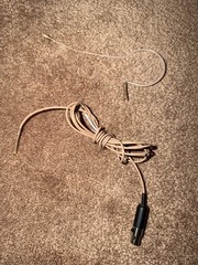 Countryman E6 Omnidirectional Earset Headset Mic Beige AKG Mini XLR USA
