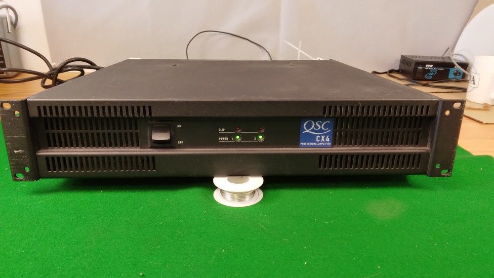  QSC CX4 Pro Audio Stereo Power Amplifier 350W per Channel 2 Ohms