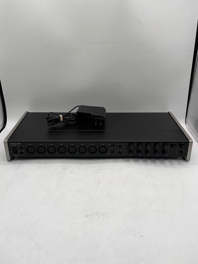Tascam US-16X08 USB Audio Interface Tested w/ Charger Free Shipping