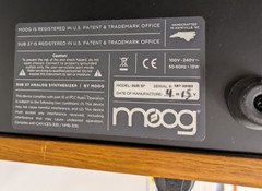 MOOG Sub 37 Tribute Edition Paraphonic Analog Keyboard Synthesizer