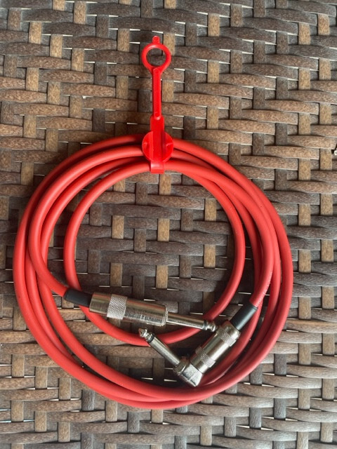 Lincoln Springfield Instrument Cable Assemblies 06 Ft Red NOS