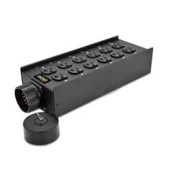 Soco 19pin Male Stage Multi-Outlet Power Distribution w / 12 Edison Female