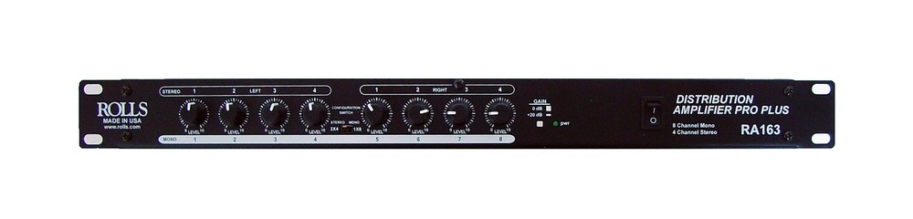 Rolls RA163 8-Channel Distribution Amplifier