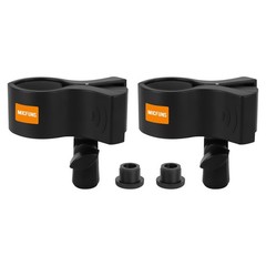 2 PCS Upgraded Adjustable Mic Holder Clip For Microphones 32mm To 60mm Mount