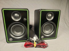 Mackie CR-X 3″ Creative Reference Multimedia Monitors – Pair of 2, Used