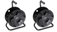 2 Pack Black Cable Reel Capacity 330′ of 6mm cable 2716Bx2 Brand New