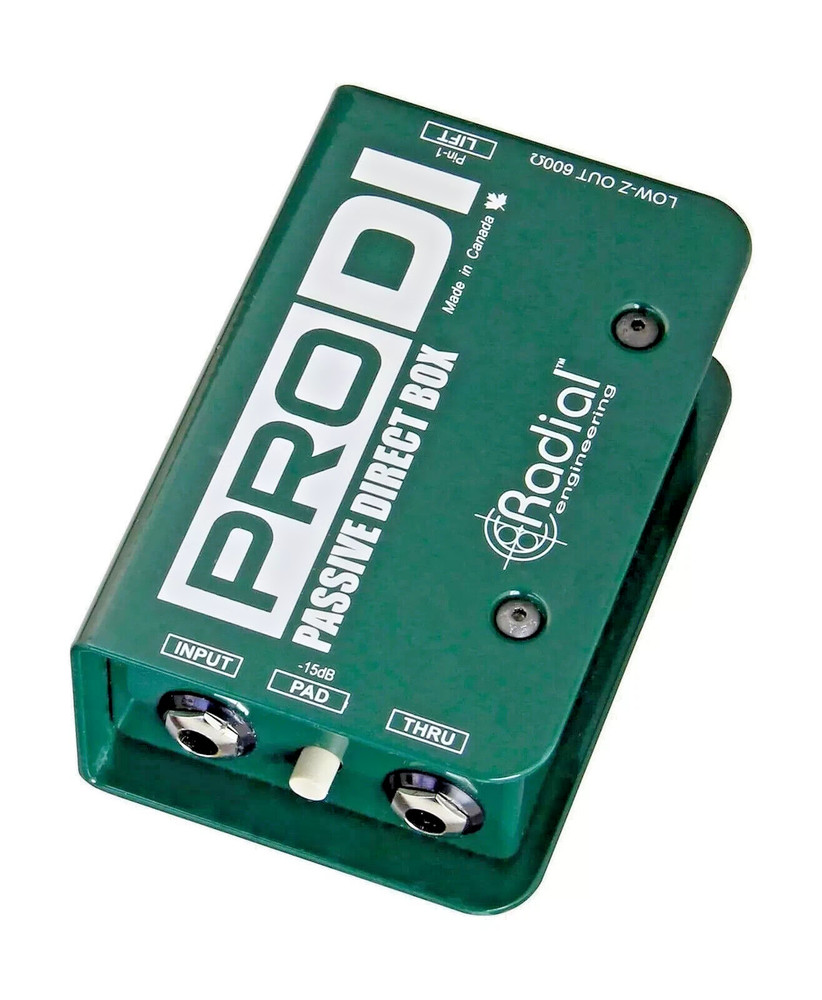 Radial Engineering ProDI Passive Direct Box – New In Box