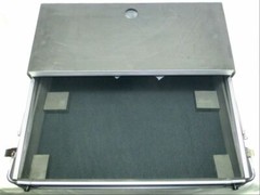 LASE Euro Style Case For Pioneer DDJ-800 Controller with Glide for Laptop.