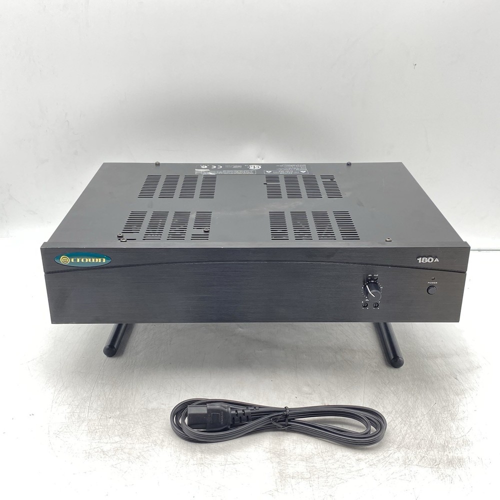 Crown 180A Single Channel Audio Power Amplifier