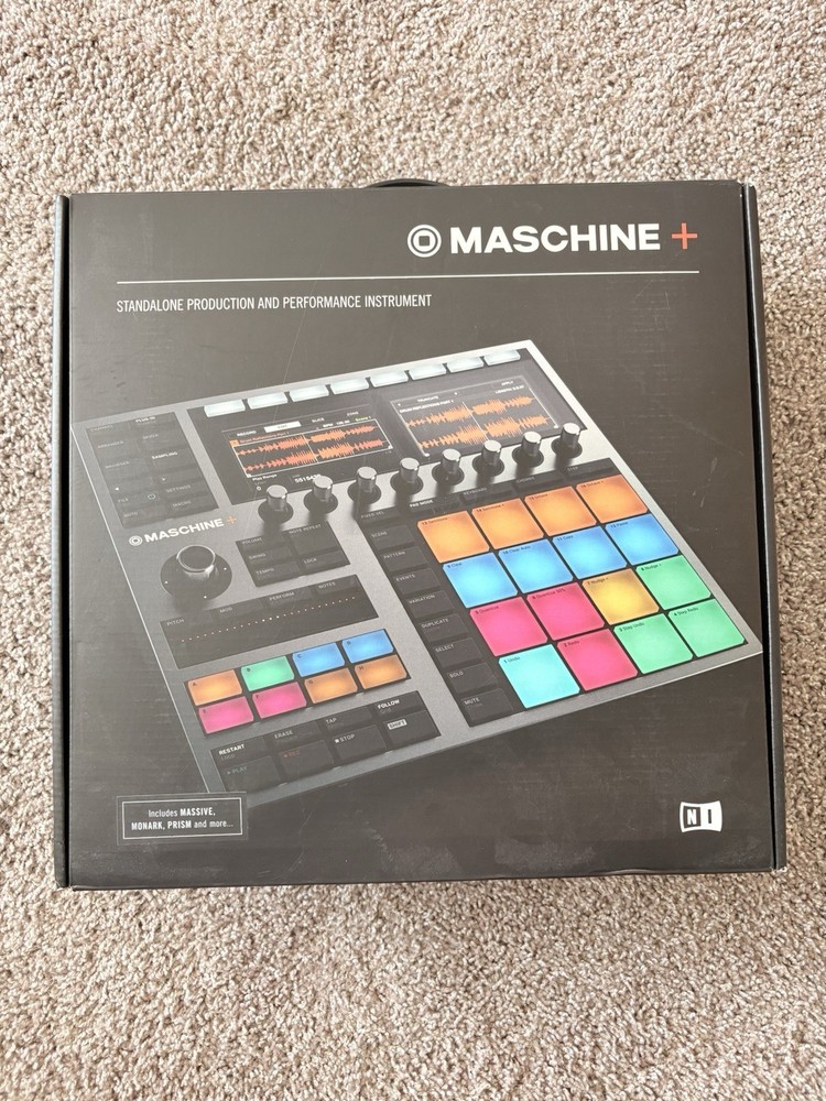 Native Instruments MASCHINE+ Standalone Production and Performance Instrument