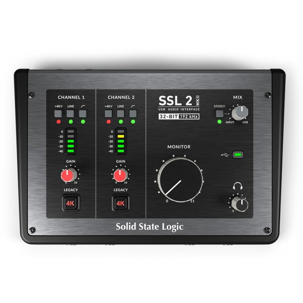 Solid State Logic (SSL) SSL 2 MkII Audio Interface – New! – ProSoundUniverse.