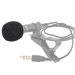 10Pcs 6Mm Mini Headset Microphone Cover Sponge Foam Windscreen Replacement Laval