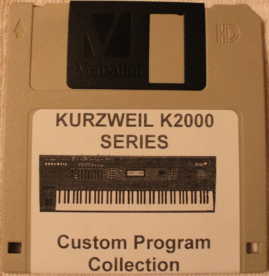 Kurzweil K2000/K2500/K2600 Series Synthesizer „5 in 1“ Custom Program Collection