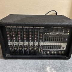 Peavey XR 600F Powered Mixer 16-Bit Digital Effects Processor 2 x 200 Watts (F3)