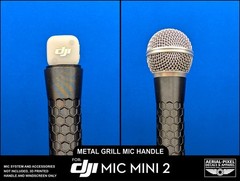 DJI Mic Mini 2 Traditional Microphone Grip Interview Handle SM58 Style Magnetic