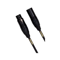 Mogami GOLD STUDIO-15 XLR Female to XLR Male Microphone Cable (15′, Black)