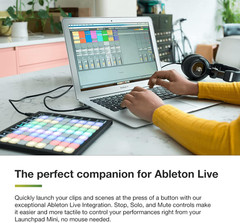 Launchpad Mini [MK3] — Portable MIDI 64-Pad, USB Grid Controller for Ableton Liv