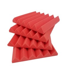 24 Pack Wedge Premium Acoustic Soundproofing Studio Foam Tiles 12″ x 12″ x 2″