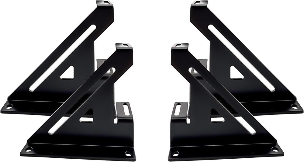 Steel 2 Amp Amplifier Rack Coated by Black Powder Used for Car Audio