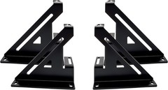 Steel 2 Amp Amplifier Rack Coated by Black Powder Used for Car Audio