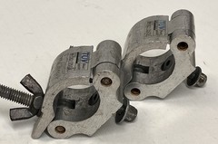 LOT OF 2 TUV SUD PROBURGER 500 KG 25461 KCP-831 HALF COUPLER STAGE CLAMP