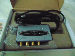 Behringer U-Control UCA202 USB Audio Interface with manual works fine