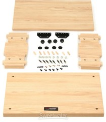 Gator Frameworks Elite 2U Desktop Studio Rack – Natural Maple Matte