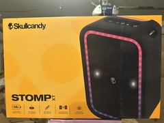 NEW Skullcandy Stomp Portable Waterproof Bluetooth Speaker With LED Lighting