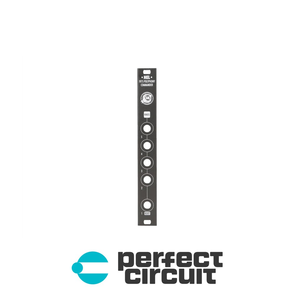 XAOC Devices Hel Replacement Panel (Black) EURORACK – NEW – PERFECT CIRCUIT