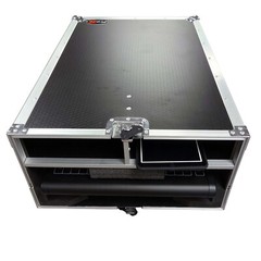 ProX XS-MIDM32RDHW Console Flight Case w Doghouse & Wheels for Midas M32R Mix…