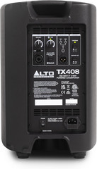 TX408 350W 8″ Powered PA Speaker with Bluetooth, 2-Channel Mixer, Line Level for