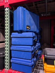 Pelican iM2600 Storm Case Blue Waterproof Handheld Great Condition AB