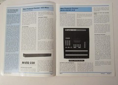 ALESIS First Reflection – Spring 1989 Vol 2, No 1 Studio Electronics Newsletter