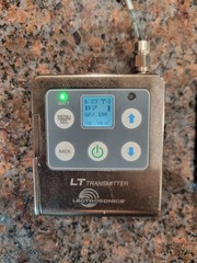 2-Lectrosonics LT-B1 Bodypack Wireless Transmitters With Mics