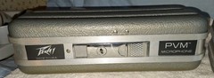 2 Peavey PVM Microphone Hardshell Storage Case With 1 Realistic Mic 33985A