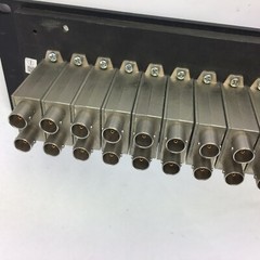 Bittree B52T-2WTHD 2×26 2RU Panel Black Normalling Terminating Audio Patchbay