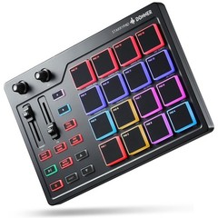 Donner DPD-16 STARRYPAD USB MIDI Keyboard Pad Beat Maker With Fader Drum Machine