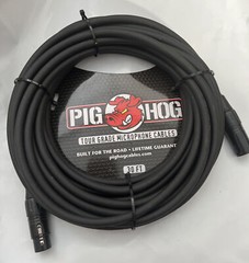 Pig Hog PHM30 High Performance 8mm XLR Microphone Cable 30 Feet