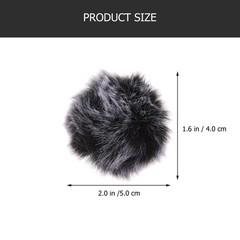 2Pcs Splash-proof Microphone Sleeve Practical Professional Microphone Cover