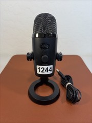 Blue Yeti Nano Black Premium USB Microphone For Streaming & Recording Podcasting