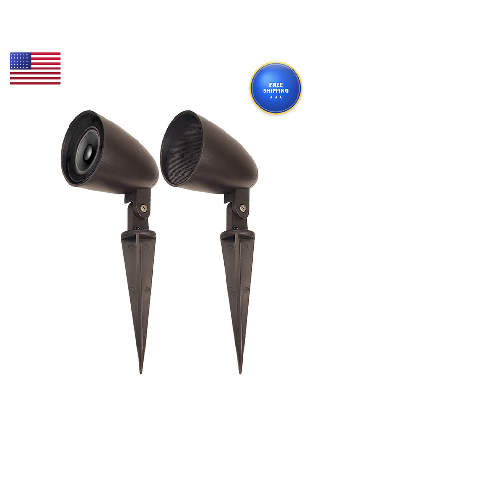 Osd Audio 2.5 Landscape In Ground/Mountable 30W Speaker Outdoor Weather