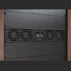 CLOUDPLATE T7, Rack Mount Cooling Fan 2U, Home Theater AV Studio Audio 19″ Rack