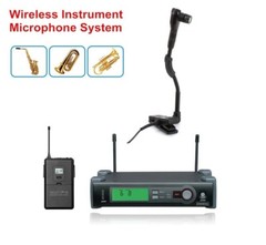UHF Pro Wireless Beta 98H/C Instrument Microphone for Saxophone Tuba Trumpet