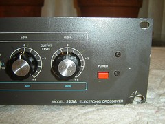 Sound Workshop 223AB 223A Blue Label Version, Electronic Crossover, Vintage Rack