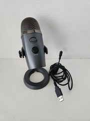 BLUE MIC MICROPHONE ICES-3 CAN BLACK WITH USB CABLE & STAND