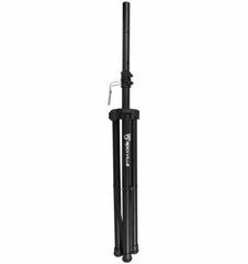 Pair of Rockville Tripod DJ PA Speaker Stands + Carrying Case Black RVSS2