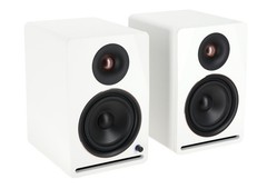 (2) Rockville APM6W v2 6.5″ Powered Studio Monitor Speakers USB/Bluetooth+Stands
