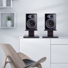 2pcs Tabletop Speaker Studio Monitor Stand Bookshelf Desktop Computer Holder